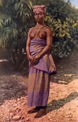 Eine Accra-Schönheit in ihrer jugendlichen Pracht